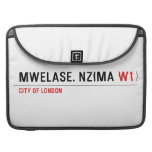 MWELASE. NZIMA  MacBook Pro Sleeves
