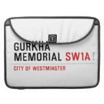 gurkha memorial  MacBook Pro Sleeves