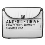 andesite drive  MacBook Pro Sleeves
