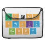 UH OH Stinky Poopy  MacBook Pro Sleeves