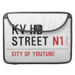KV HD Street  MacBook Pro Sleeves