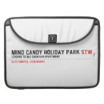 MIND CANDY HOLIDAY PARK  MacBook Pro Sleeves