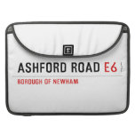 ASHFORD ROAD  MacBook Pro Sleeves