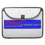tyrique sanchez gilbert,  abdi khadar and  layth alhakim!!!  MacBook Pro Sleeves