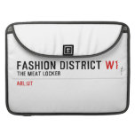 Fashion District  MacBook Pro Sleeves