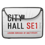 CITY HALL  MacBook Pro Sleeves