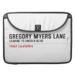Gregory Myers Lane  MacBook Pro Sleeves