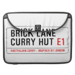 Brick Lane  Curry Hut  MacBook Pro Sleeves