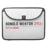 Bonolo Mentor  MacBook Pro Sleeves