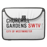 churchill gardens  MacBook Pro Sleeves