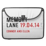 MEMORY LANE  MacBook Pro Sleeves