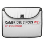 Cambridge Circus  MacBook Pro Sleeves