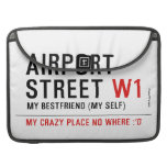 AIRPORT Street  MacBook Pro Sleeves