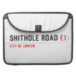 Shithole Road  MacBook Pro Sleeves
