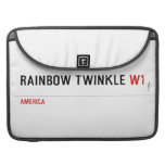 rainbow twinkle  MacBook Pro Sleeves