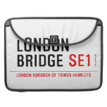 LONDON BRIDGE  MacBook Pro Sleeves