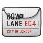 Bow Lane  MacBook Pro Sleeves
