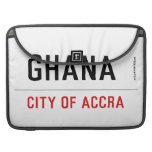 GHANA  MacBook Pro Sleeves