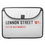 Lennon Street  MacBook Pro Sleeves