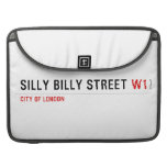 Silly Billy Street  MacBook Pro Sleeves