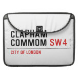 Clapham Commom  MacBook Pro Sleeves
