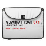 Mowbray Road  MacBook Pro Sleeves