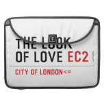the look of love  MacBook Pro Sleeves