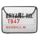 BRYANT RD.   MacBook Pro Sleeves