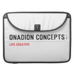 Onadion Concepts  MacBook Pro Sleeves