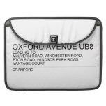 Oxford Avenue  MacBook Pro Sleeves