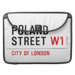 Poland Street  MacBook Pro Sleeves