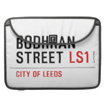 Bodhran Street  MacBook Pro Sleeves