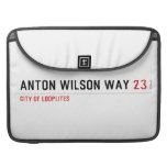 Anton Wilson Way  MacBook Pro Sleeves