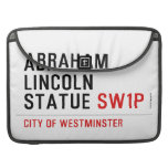 abraham lincoln statue  MacBook Pro Sleeves
