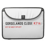 Gorselands Close  MacBook Pro Sleeves