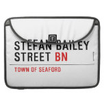 Stefan Bailey Street  MacBook Pro Sleeves