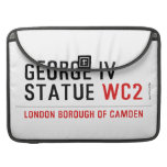 george iv statue  MacBook Pro Sleeves