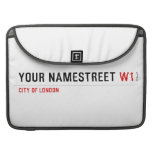 your namestreet  MacBook Pro Sleeves