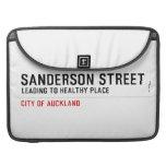 SANDERSON STREET  MacBook Pro Sleeves