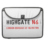 Highgate  MacBook Pro Sleeves
