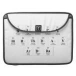 Happy
 Birthday
 Ardra  MacBook Pro Sleeves