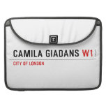 Camila Giadans  MacBook Pro Sleeves