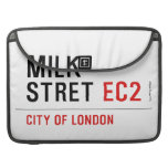 Milk  Stret  MacBook Pro Sleeves