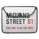 Midland Street  MacBook Pro Sleeves