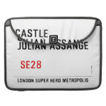 CASTLE  JULIAN ASSANGE    MacBook Pro Sleeves