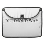 Richmond way   MacBook Pro Sleeves