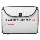 Lamborn Wilson Way  MacBook Pro Sleeves