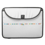 Ya deberías de empezar a carbono  Hidrógeno Americio y  Bario
 Chamba  MacBook Pro Sleeves