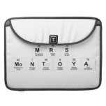 Mrs
 Montoya  MacBook Pro Sleeves