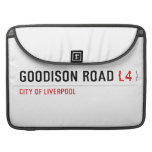Goodison road  MacBook Pro Sleeves